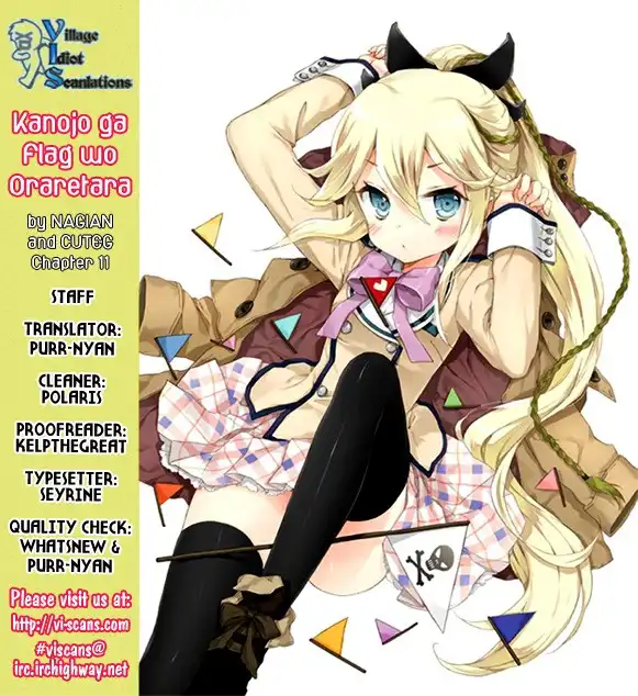 Kanojo ga Flag o Oraretara Chapter 11 1